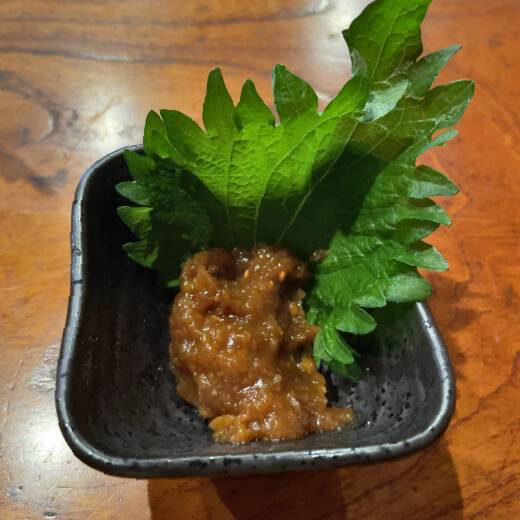 角清　蕎麦味噌